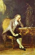 Francisco Jose de Goya Gaspar Melchor de Jovellanos. Sweden oil painting artist